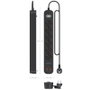 Aisens Regleta de 6 Tomas con Cargador USB 20W (2xUSB-C, 2xUSB-A), Negro ASPS-2A2C17-BK